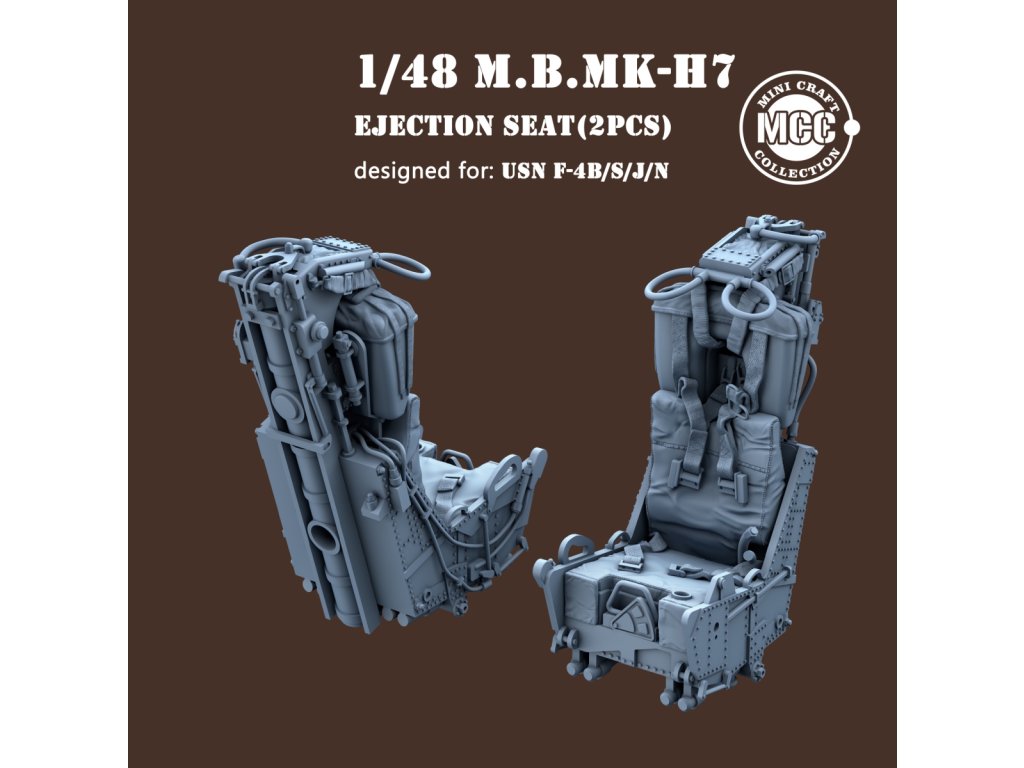 1/48 M.B MK.H7 Ejection Seats-navy type (2pcs)