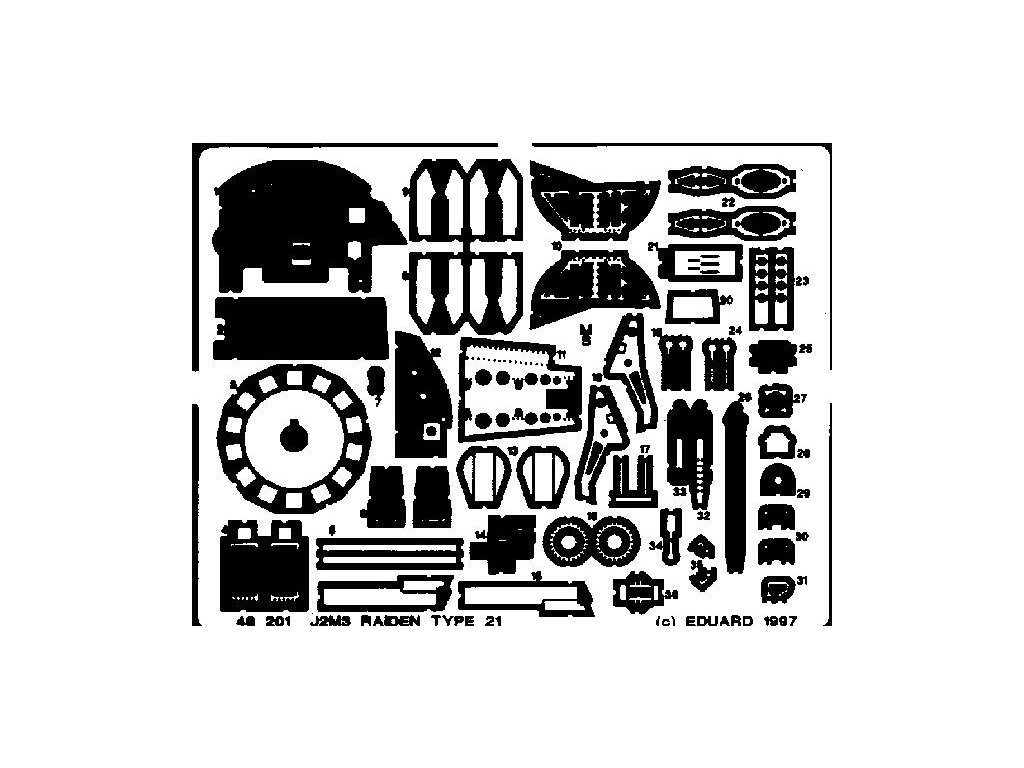 J2M3 Raiden type 21 recommended for HASEGAWA