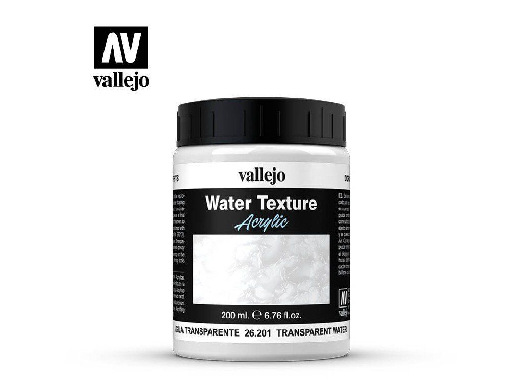 Vallejo Diorama FX 26201 Transparent water (colorless) Water Textures (200 ml)