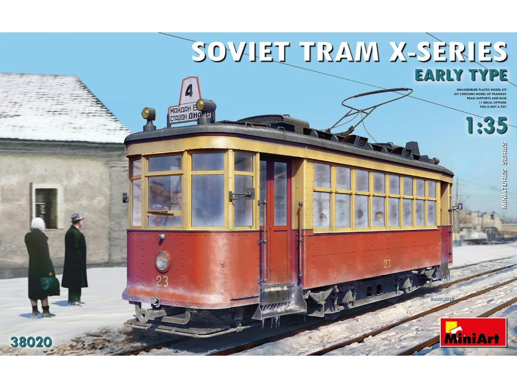 1/35 Soviet Tram "X"-Series. Early Type.