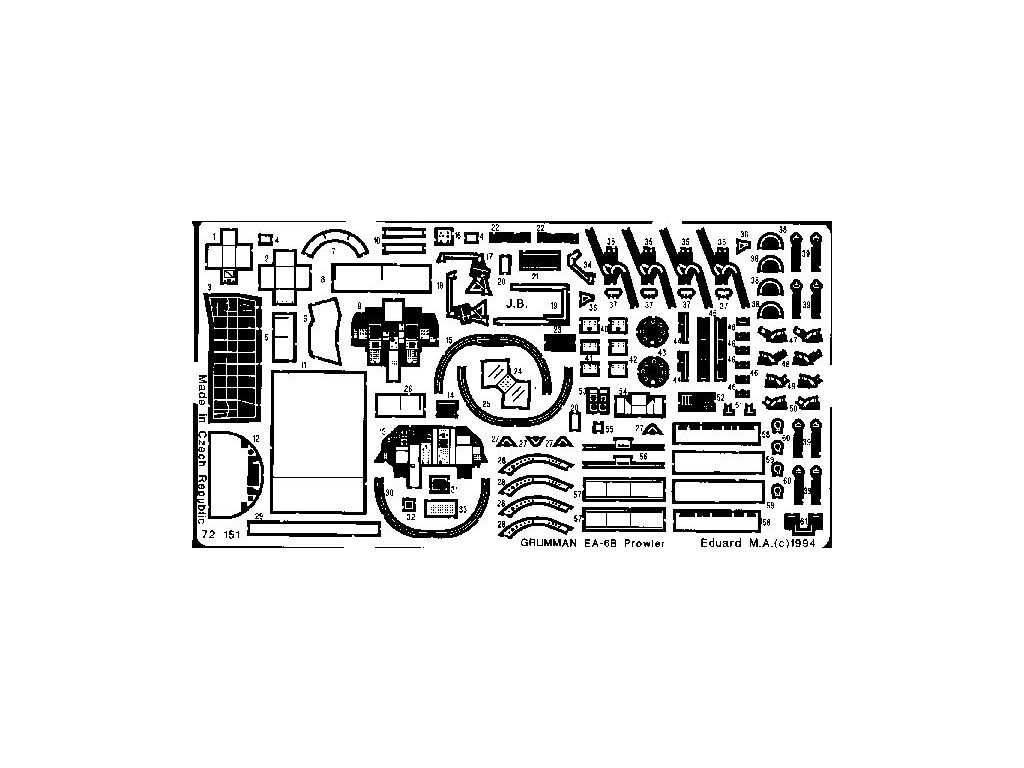 1/72 EA-6B for HASEGAWA kit