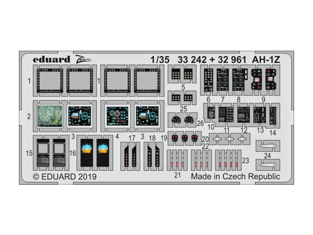 1/35 AH-1Z for ACADEMY kit