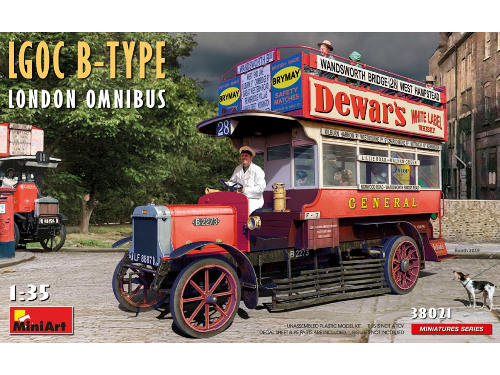 1/35 LGOC B-Type London Omnibus