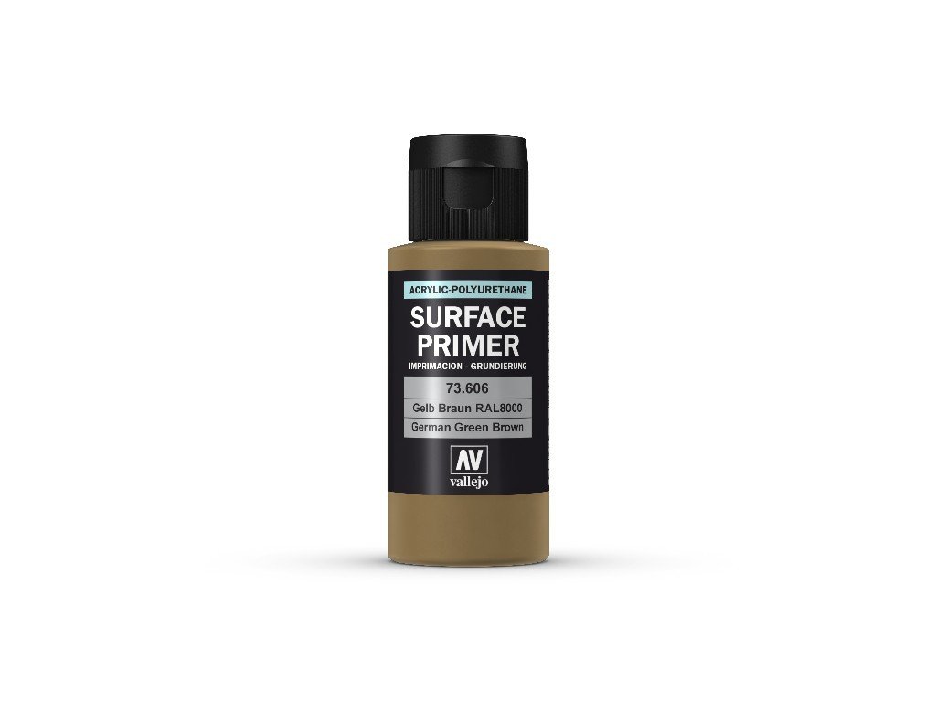 Vallejo Surface Primer 73606 Ger. Green Brown (60ml)
