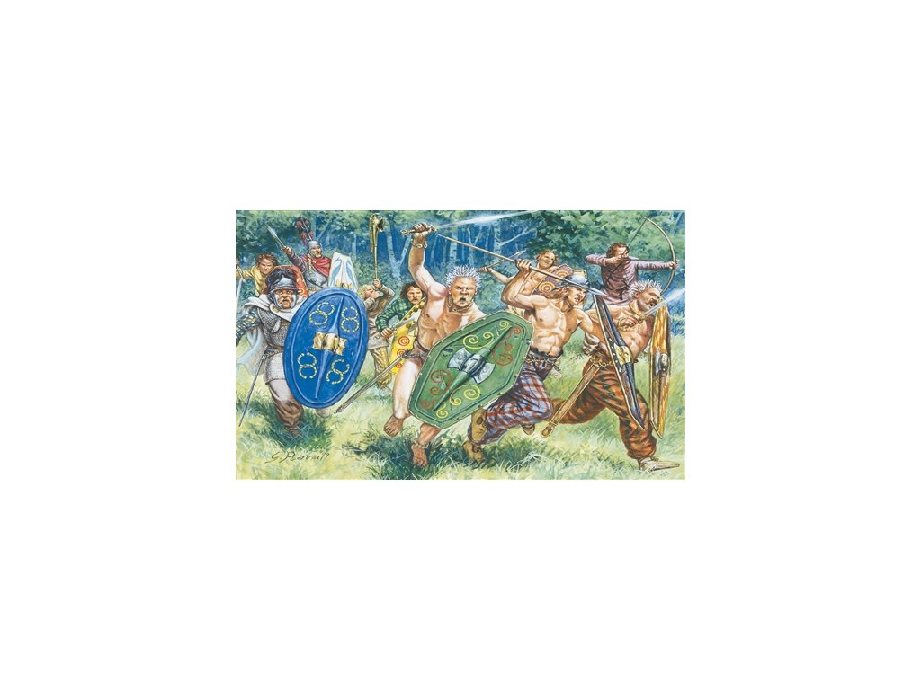 Italeri 6022 - GAULS WARRIORS (I-II CENTURY B.C.) (1:72)