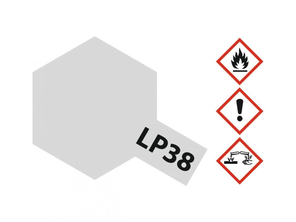 55316 tamiya 82138 lp 38 flat aluminium 10 ml