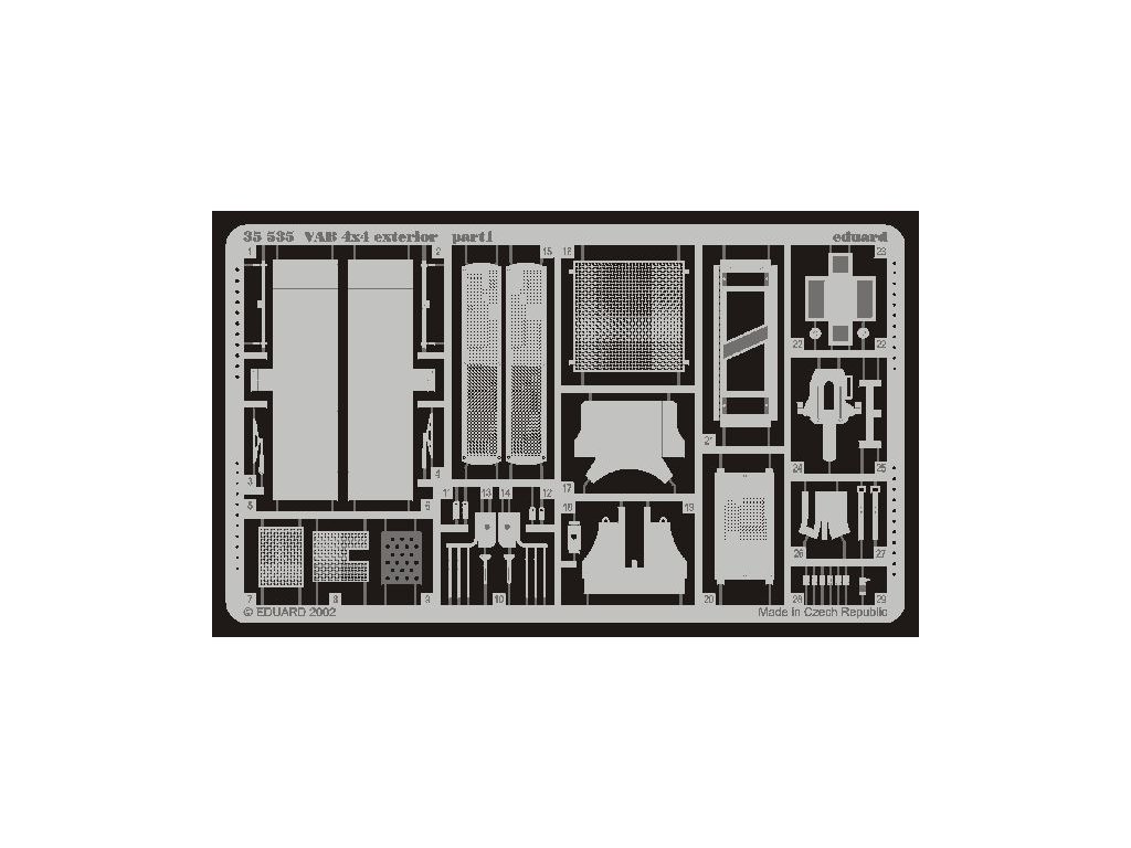 1/35 VAB 4x4 exterior for HELLER kit