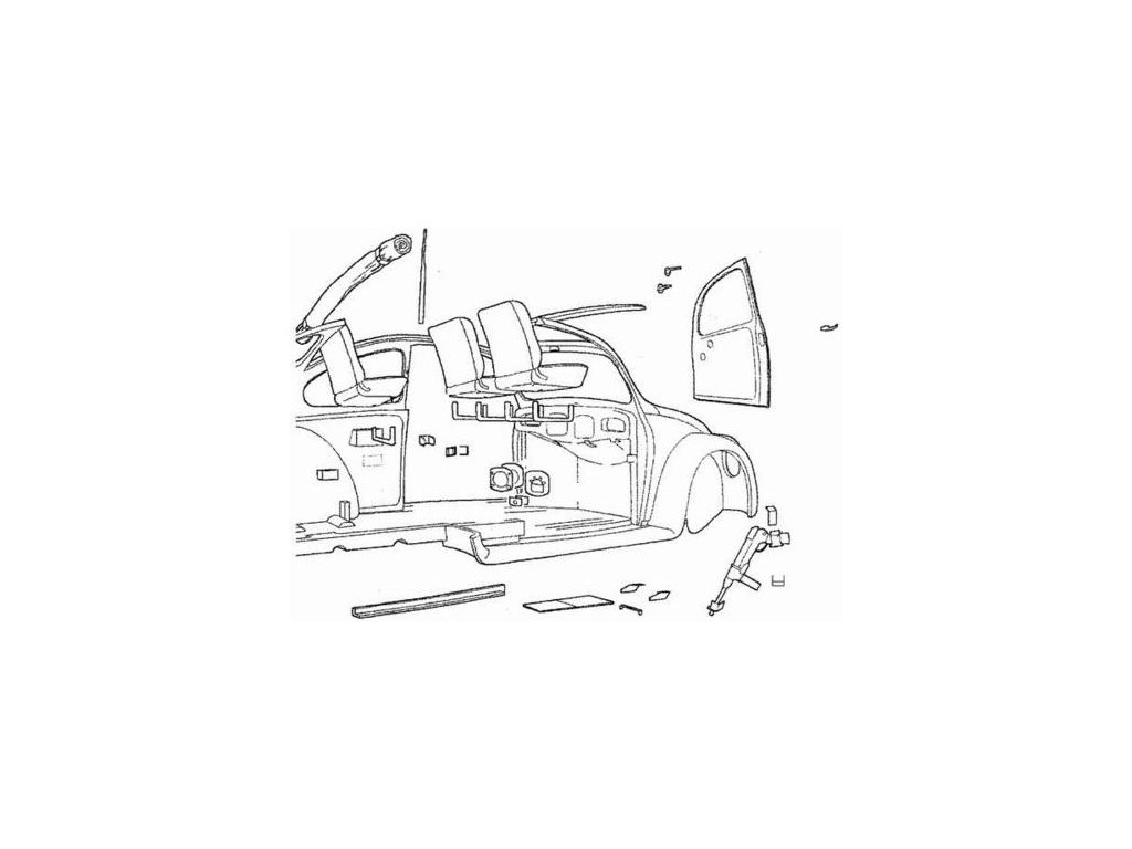 59507 1 35 vw typ 92 ss interior set for cmk