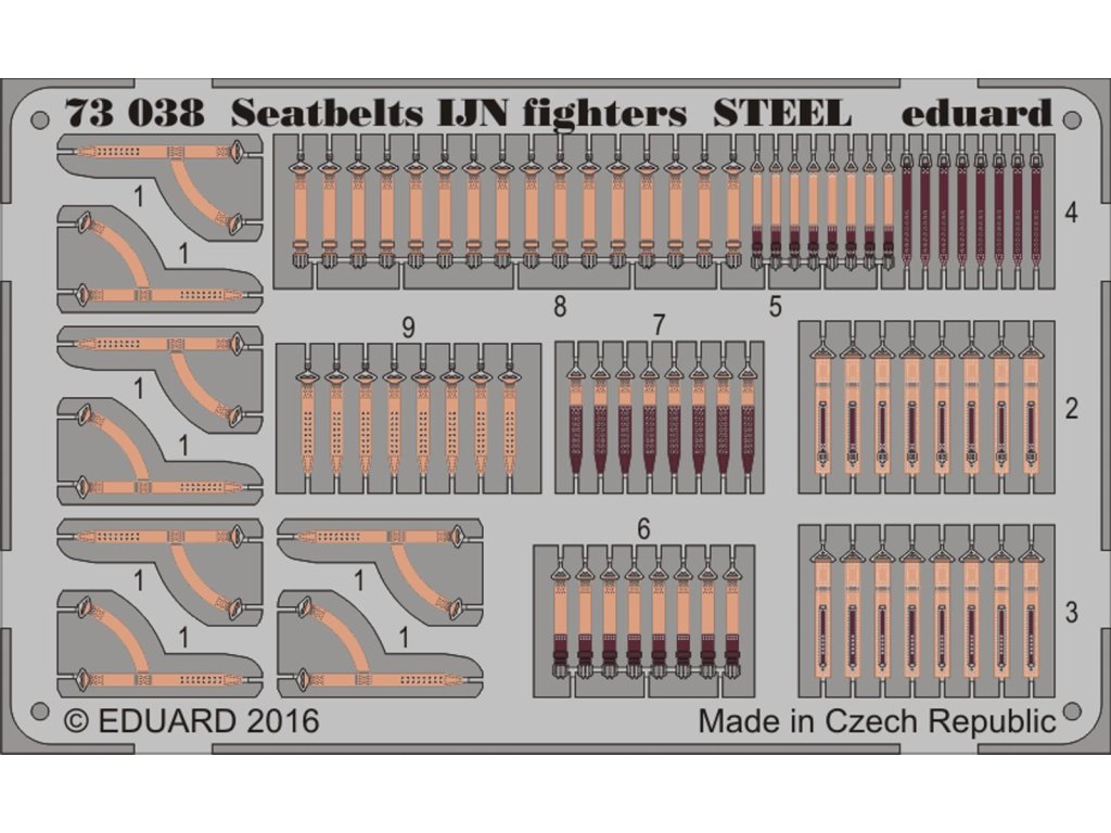 1/72 Seatbelts IJN fighters STEEL