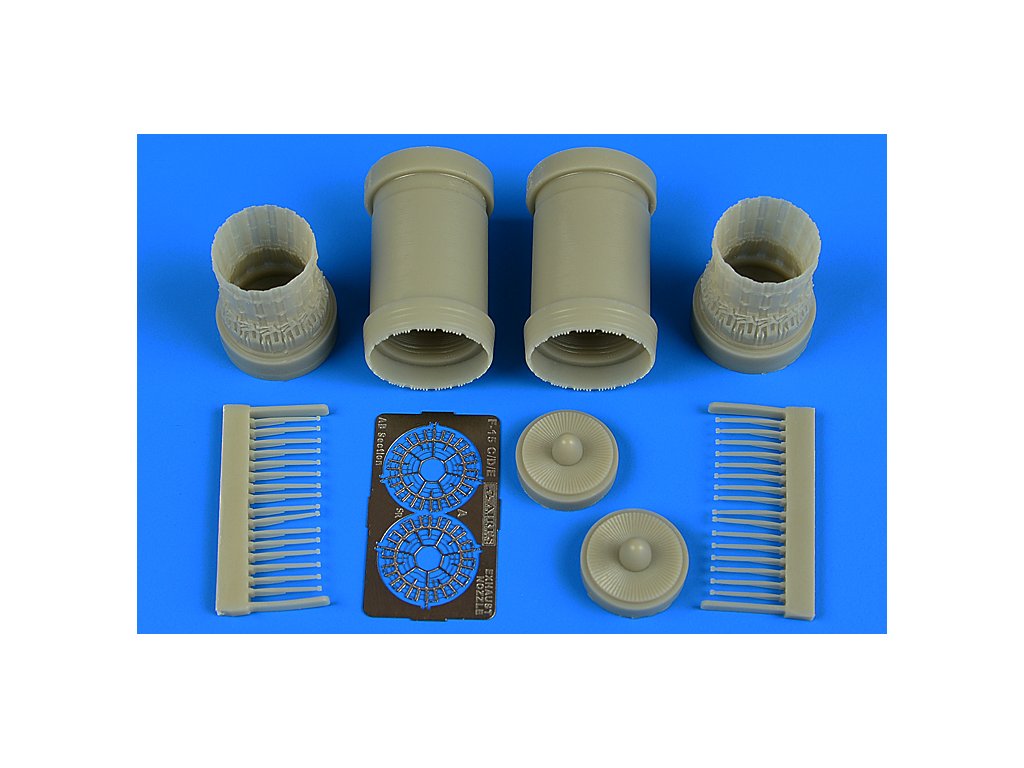 1/72 F-15E Strike Eagle exhaust nozzles (new kit) - ACADEMY