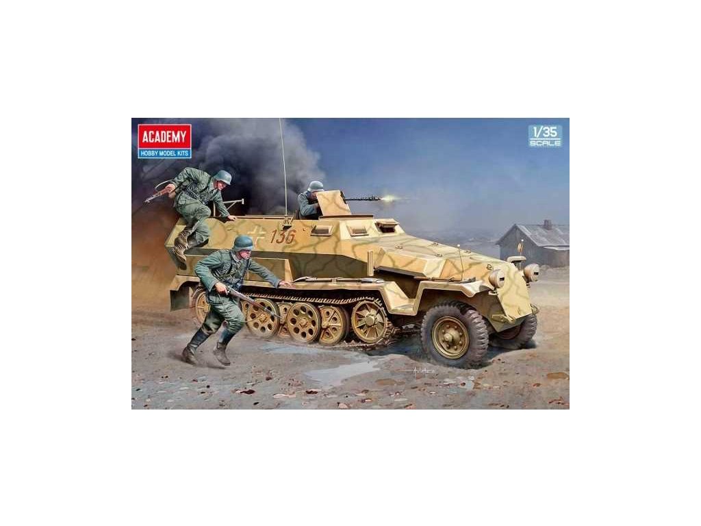 Model Kit military 13540 - German Sd.kfz.251/1 Ausf.C (1:35)