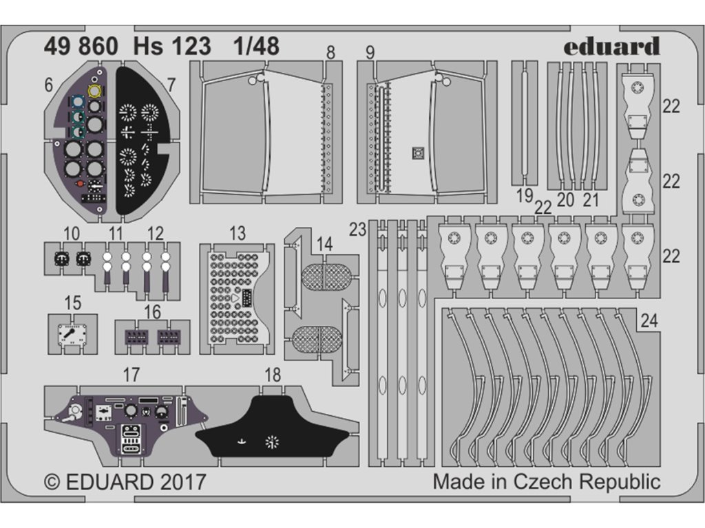 1/48 Hs 123  for GASPATCH MODELS kit