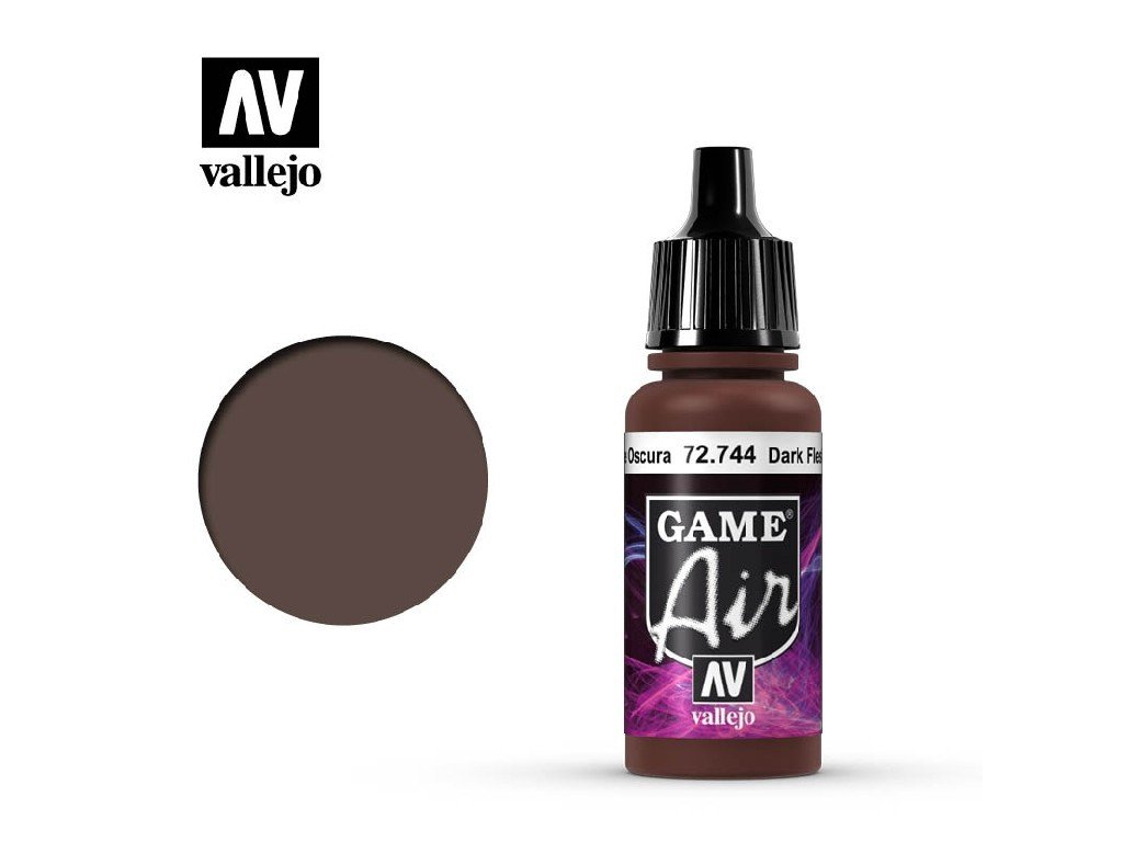 Vallejo Game Air 72744 Dark Fleshtone (17ml)