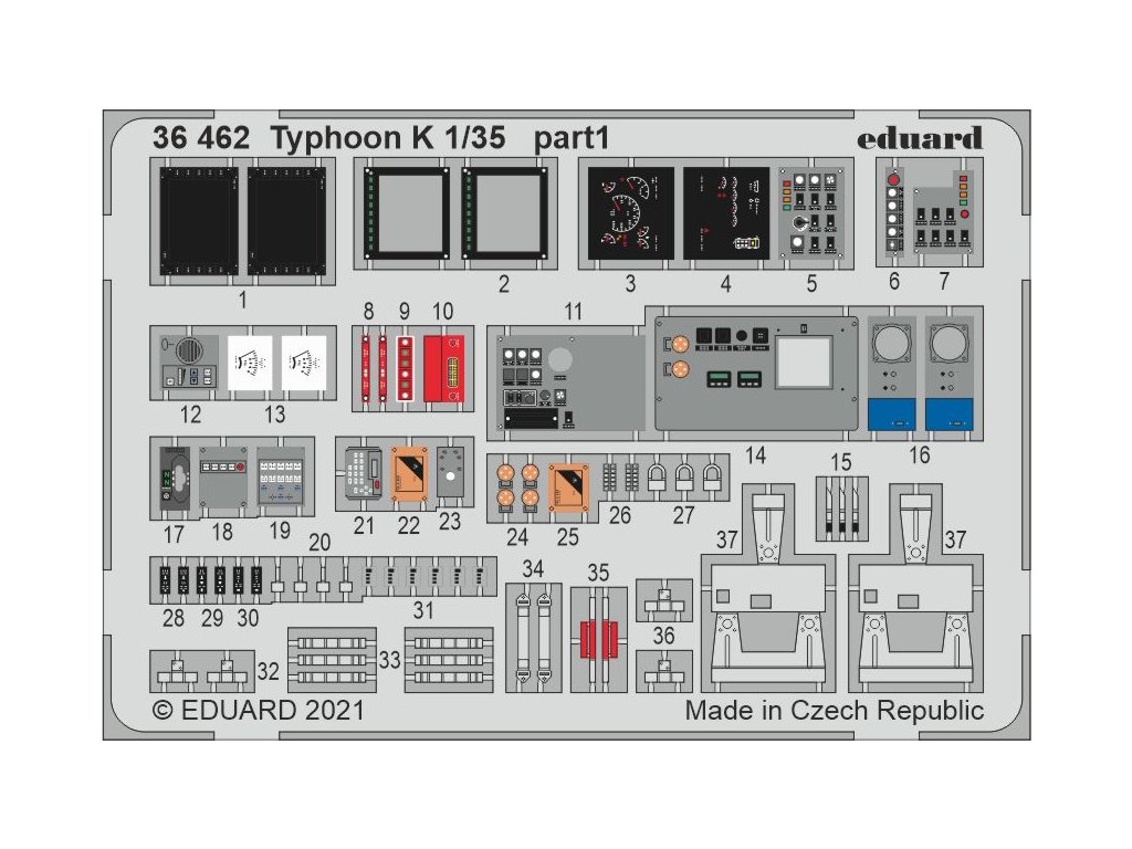 Typhoon K 1/35 recommended for ZVEZDA