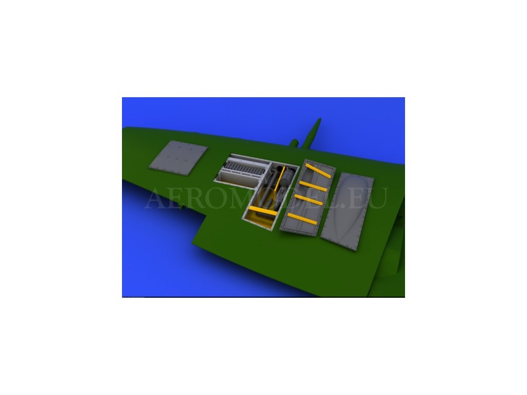 Spitfire Mk.IX gun bay  1/48 recommended for EDUARD