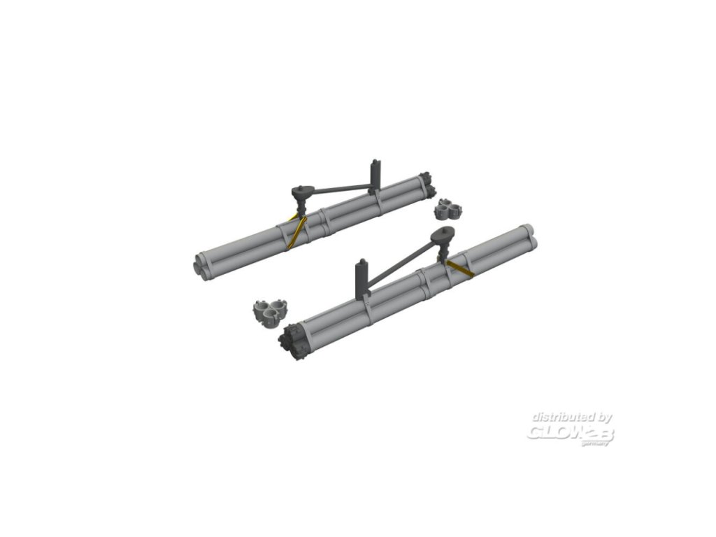 P-51D bazooka rocket launcher 1/72 recommended for EDUARD