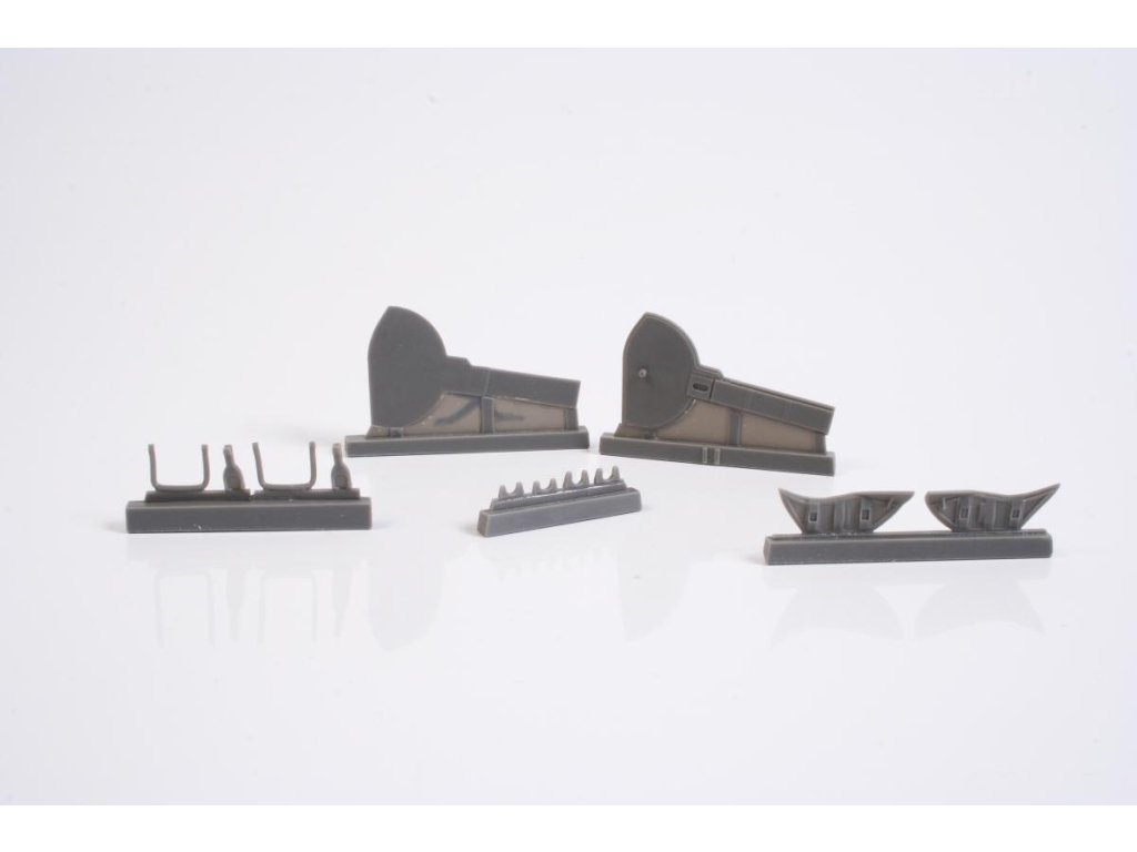 1/32 A6M5c Zero – Correction Undercarriage Doors S