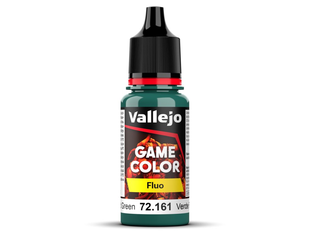 Vallejo Game Color 72161 Fluorescent Cold Green Fluo 18 ml.