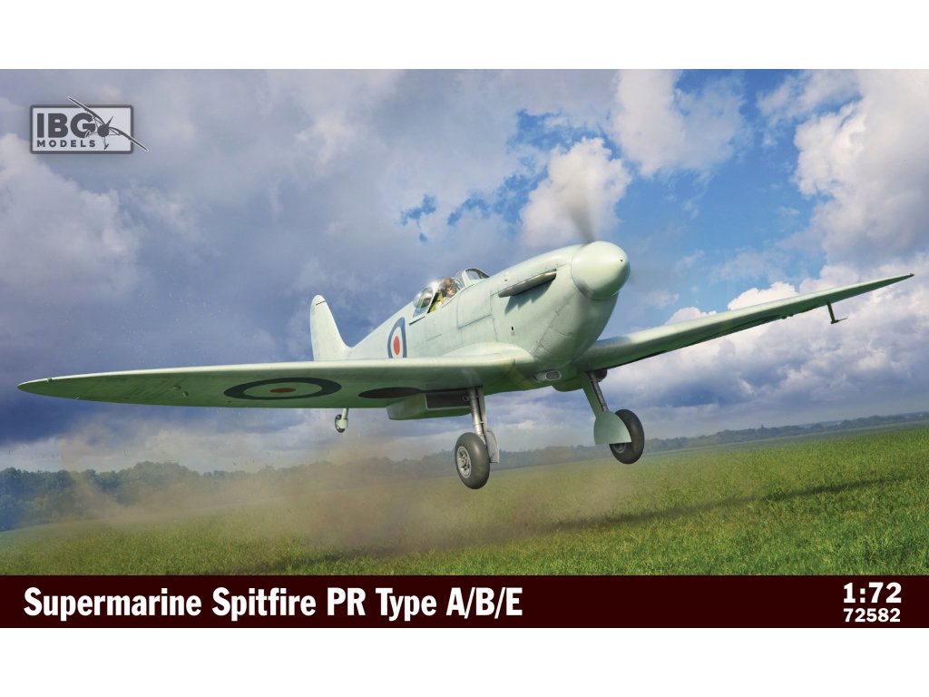 1/72  Supermarine Spitfire PR Type A/B/E - Cotton Club 1939-40