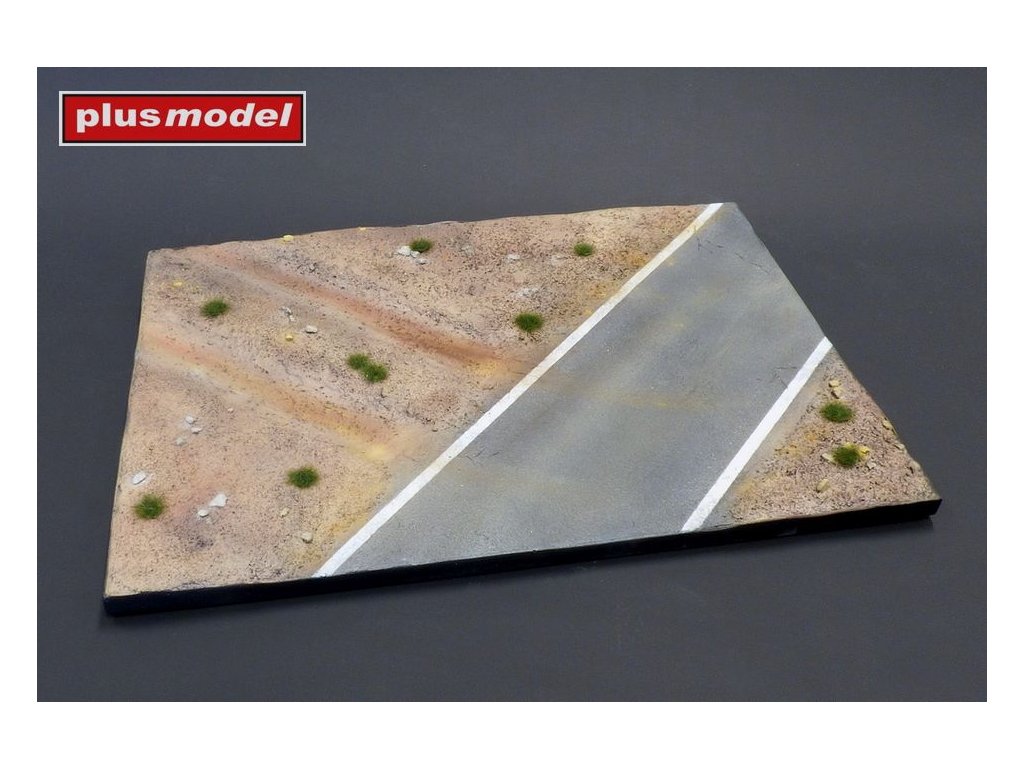 1/35 Display base - Road in the desert