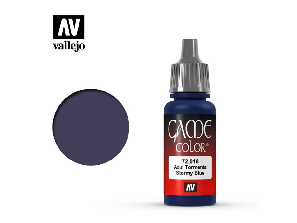 Vallejo Game Color 72018 Stormy Blue (17ml)