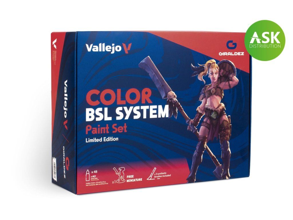 Vallejo Game Color 72183 Color BSL System 48 colors set (18 ml)
