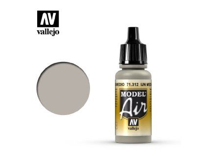 Vallejo Model Air 71312 IJN Medium Grey Color (18 ml)