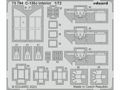 C-130J interior 1/72 recommended for ZVEZDA