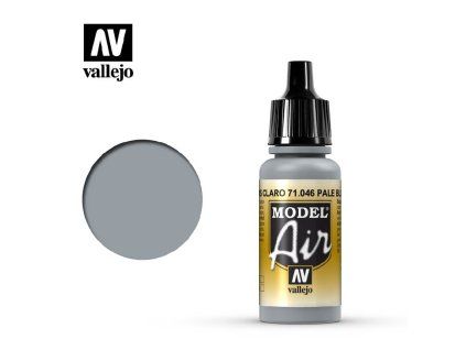 Vallejo Model Air 71046 Pale Blue Grey Color (18 ml)