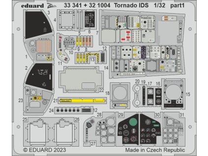 Tornado IDS interior 1/32 recommended for ITALERI