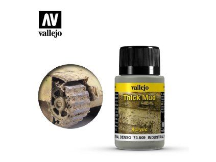 Vallejo Weathering FX 73809 Industrial Thick Mud Thick Mud (40 ml)