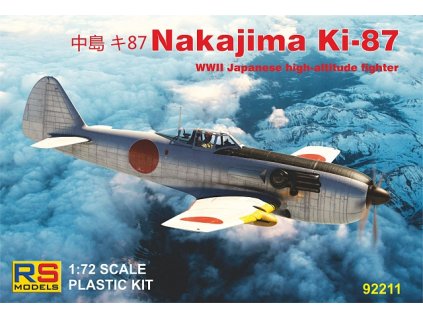 1/72 Nakajima Ki-87-I - 4 decal v. for Japan