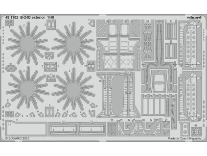 B-24D exterior 1/48 recommended for REVELL