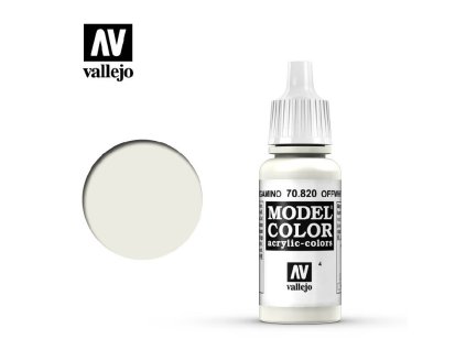 Vallejo Model Color 70820 Offwhite (17ml)