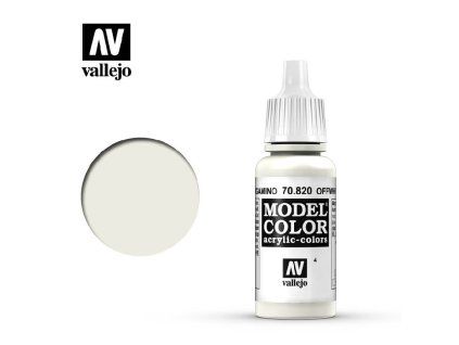 Vallejo Model Color 70820 Offwhite Matt (18 ml)
