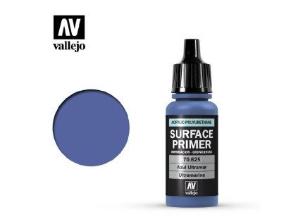 Vallejo Primer 70625 Ultramarine Blue Primer (18 ml)
