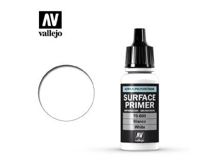 Vallejo Primers 70600 White Color (18 ml)