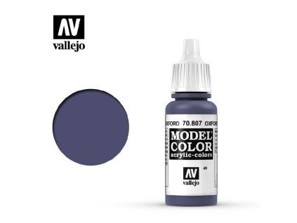Vallejo Model Color 70807 Oxford Blue Matt (18 ml)