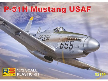 1/72 P-51H Mustang - 4 decal v. for USA