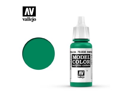 Vallejo Model Color 70838 Emerald (17ml)