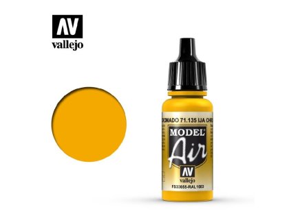 Vallejo Model Air 71135 IJA Chrome Yellow (17ml)
