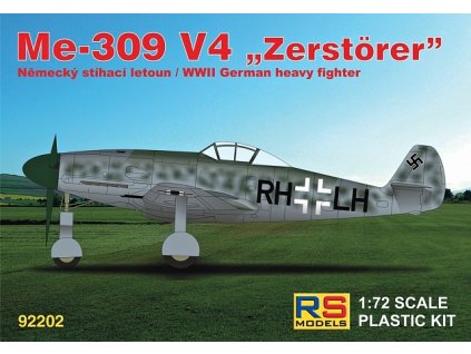 1/72 Messerschmitt 309 V4 - 4 decal v. for Luftwaffe