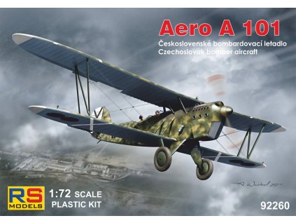 Plastikový model letadla 1/72 Aero A-101 5 decal v. for Czechslovakia, Spain