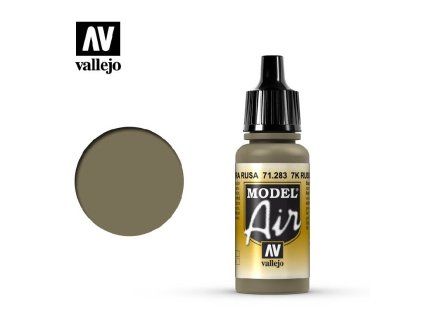 Vallejo Model Air 71283 7K Russian Tan Color (18 ml)