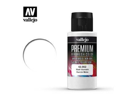 Vallejo Premium Color 62062 Matt Varnish Auxiliary (60 ml)