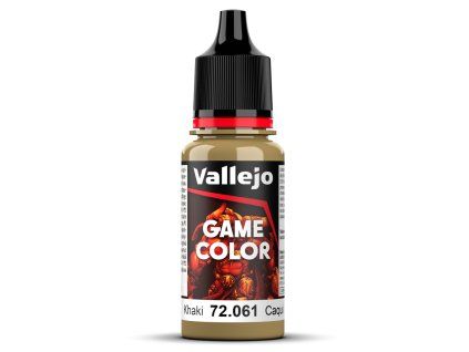 Vallejo Game Color 72061 Khaki Color (18 ml)