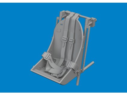 F4U-1A seat w/ integral belts PRINT 1/48 recommended for MAGIC FACTORY