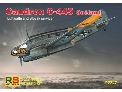 1/72 Caudron C-445 Luftwaffe - 4 decal v. for Luftwaffe, Slovakia