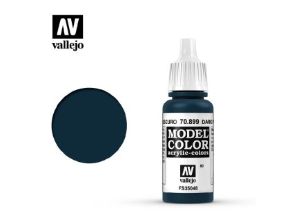 Vallejo Model Color 70899 Dark Prussian Blue (17ml)
