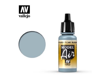 Akrylová barva pro Airbrush Vallejo Model Air 71345 Russian AF Grey N,8 (17ml)